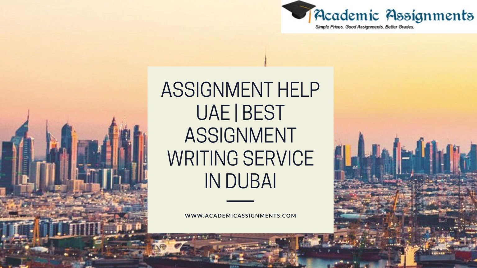 Assignment Help UAE Best Assignment Writing Service in Dubai
