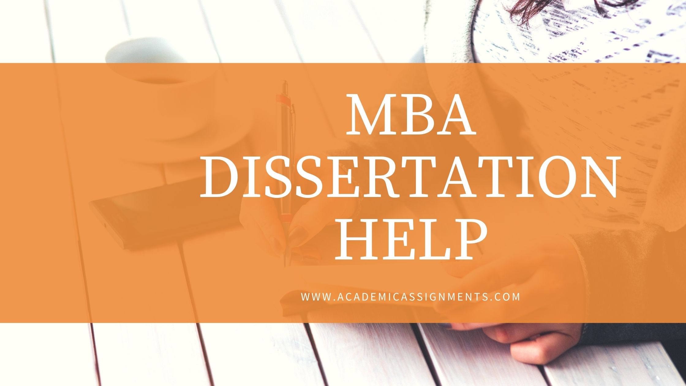 MBA DISSERTATION HELP