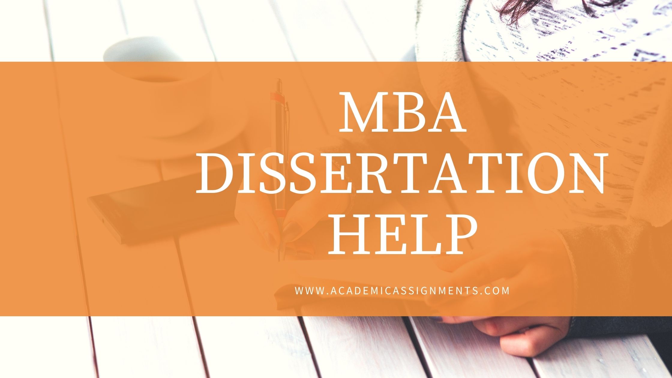 mba dissertation writing