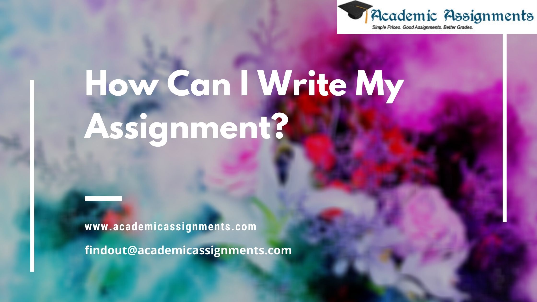 How Can I Write My Assignment