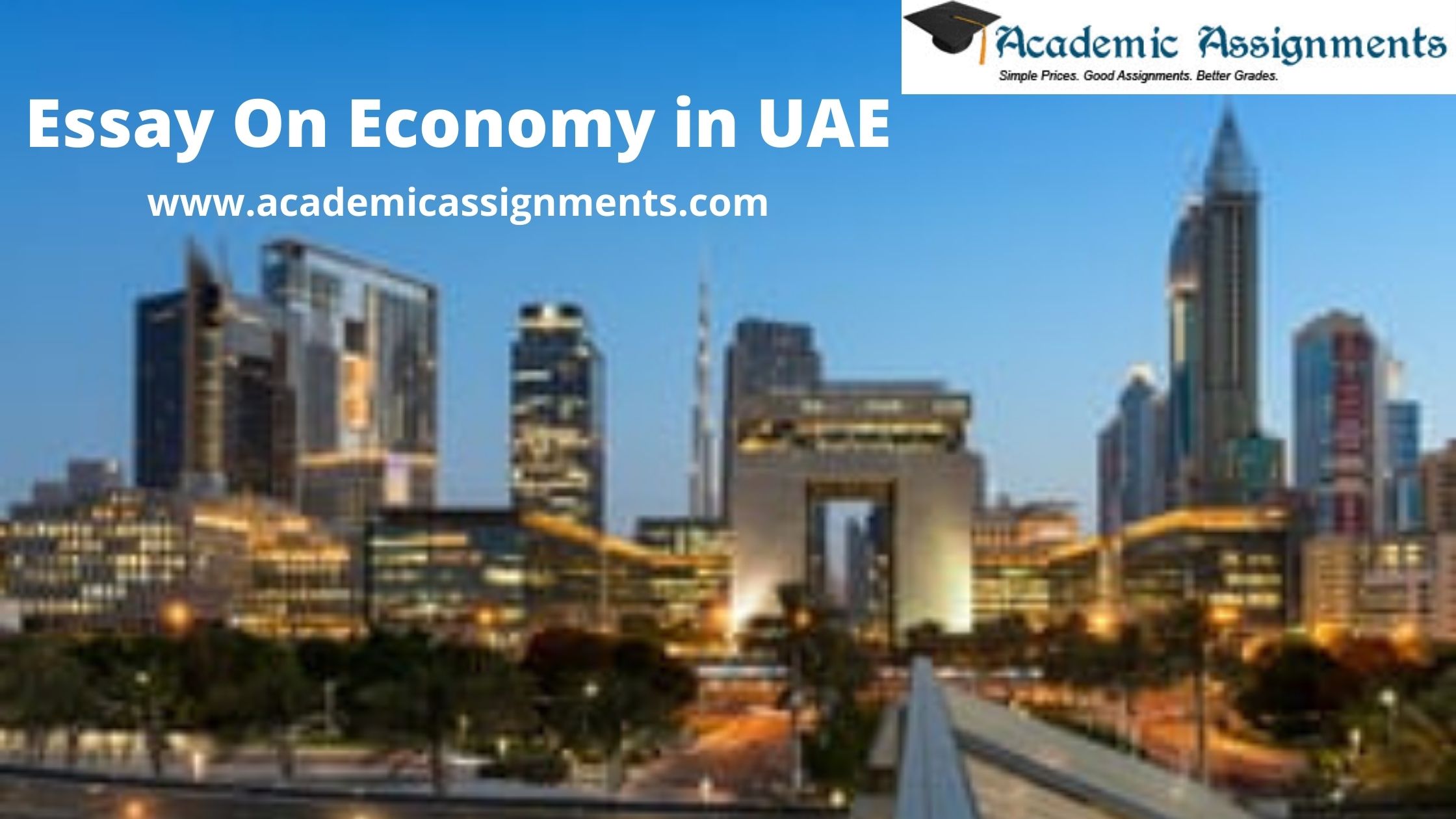 Essay On Economy in UAE