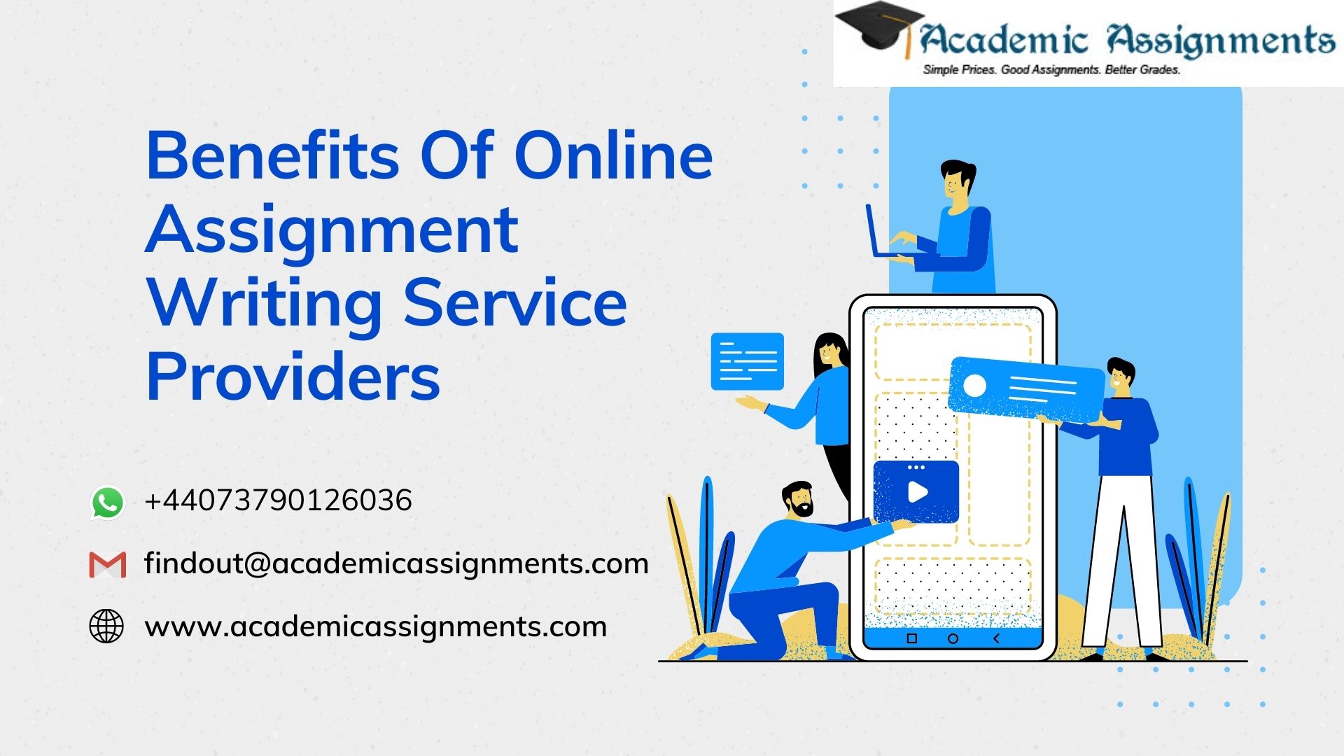 benefits of online assignment writing service providers