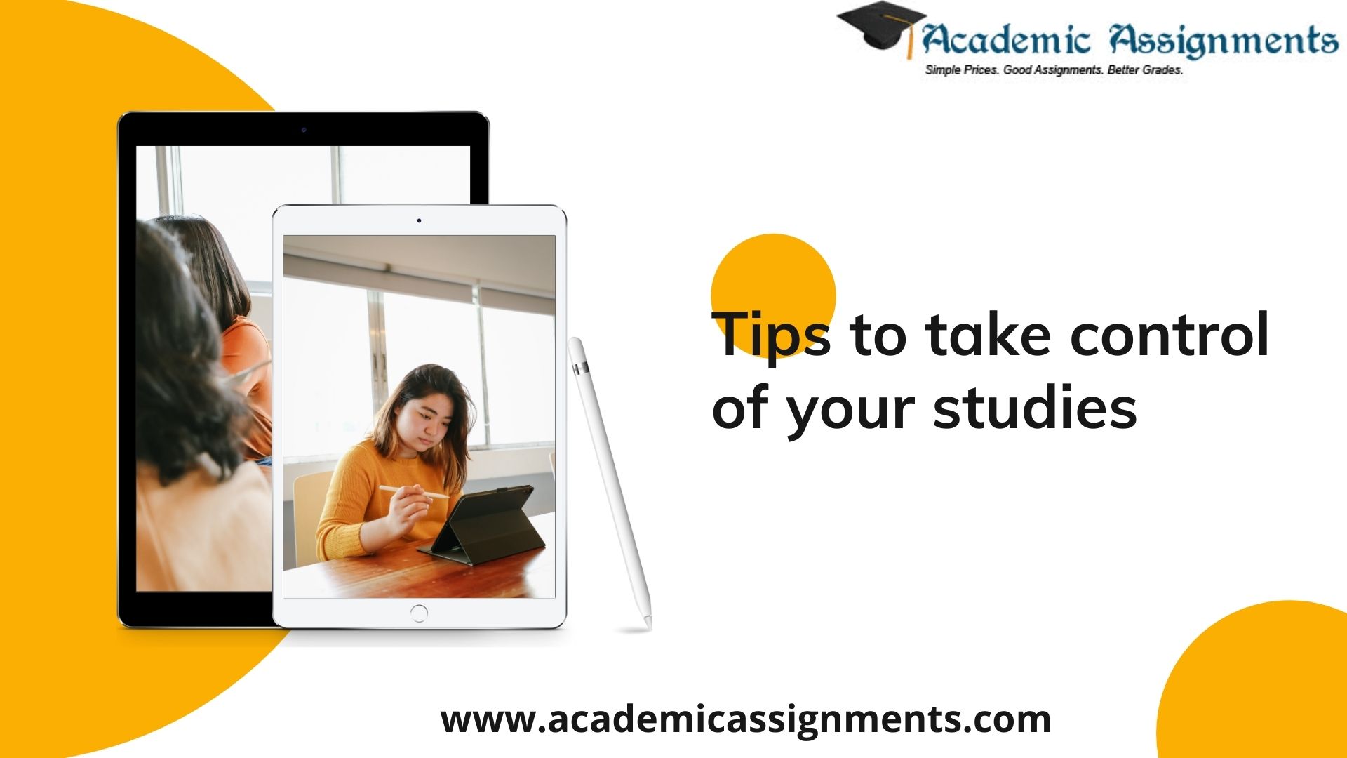 Tips to take control of your studies