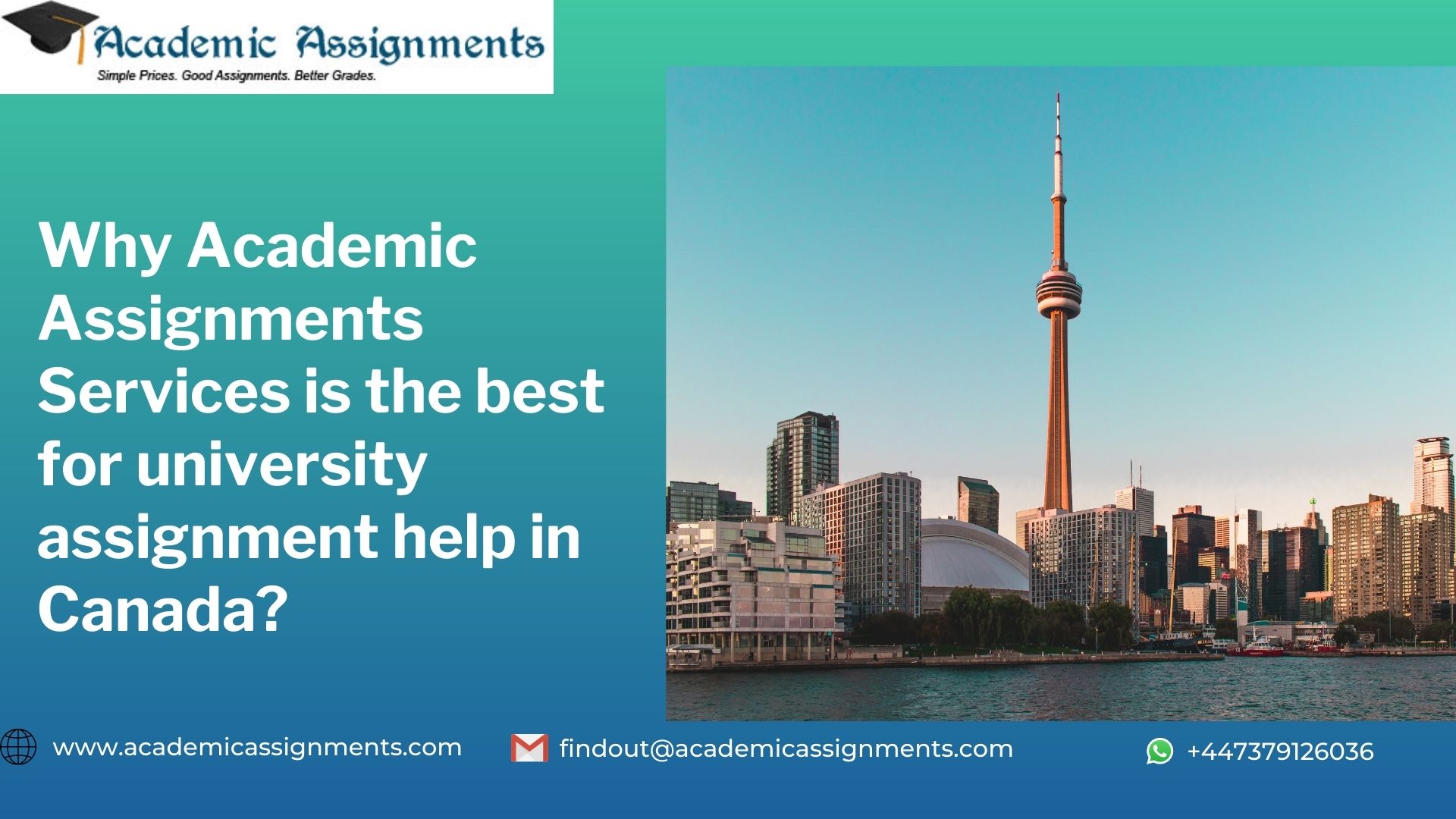 Why Academic Assignments is best university assignment help Canada