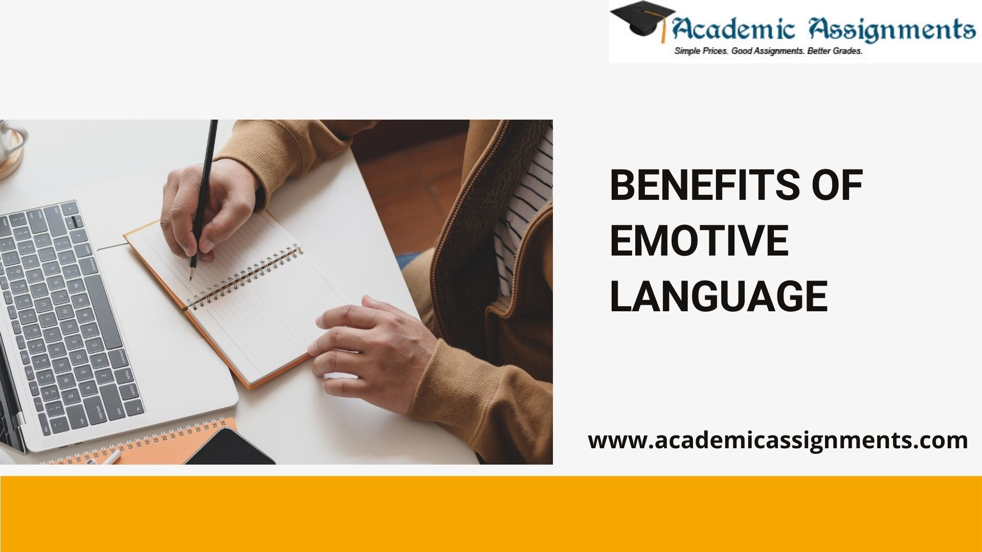 BENEFITS OF EMOTIVE LANGUAGE