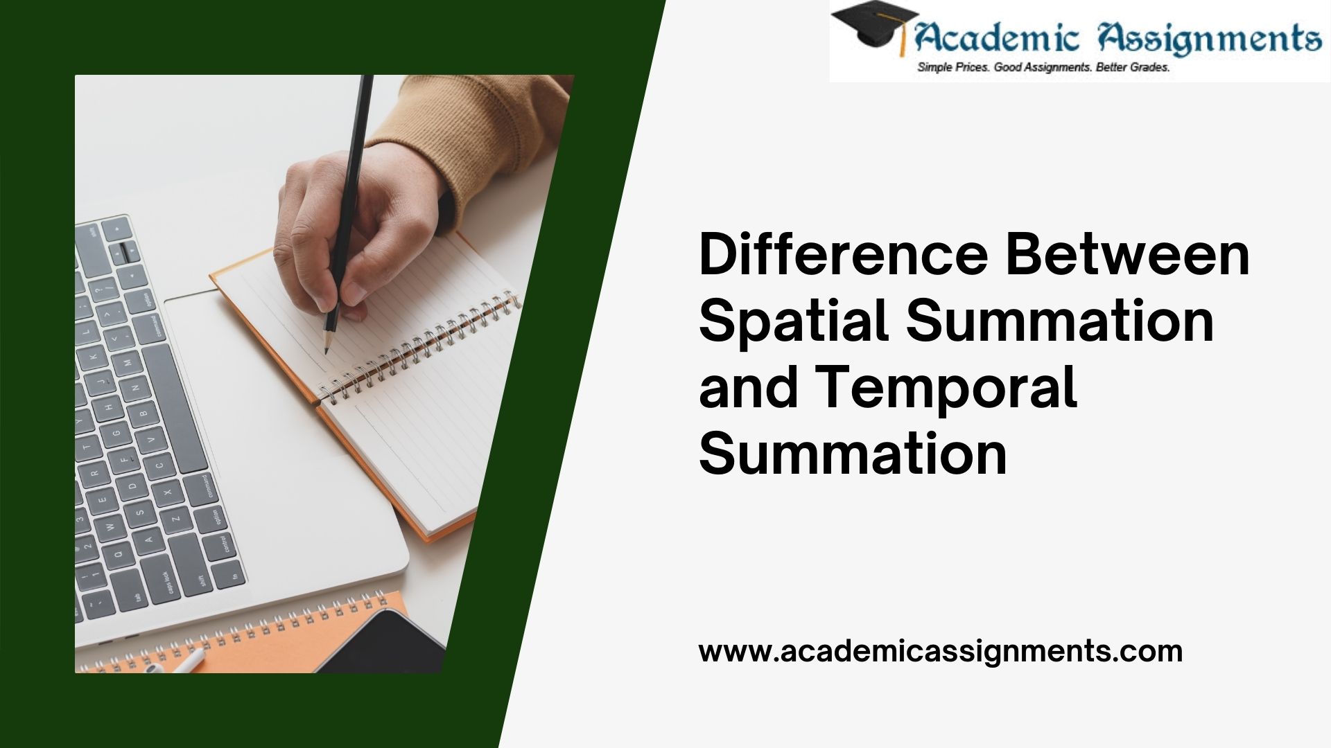 Difference Between Spatial Summation and Temporal Summation