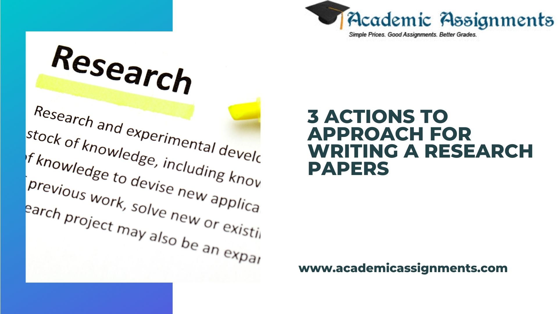 3 Actions To Approach For Writing A Research Papers
