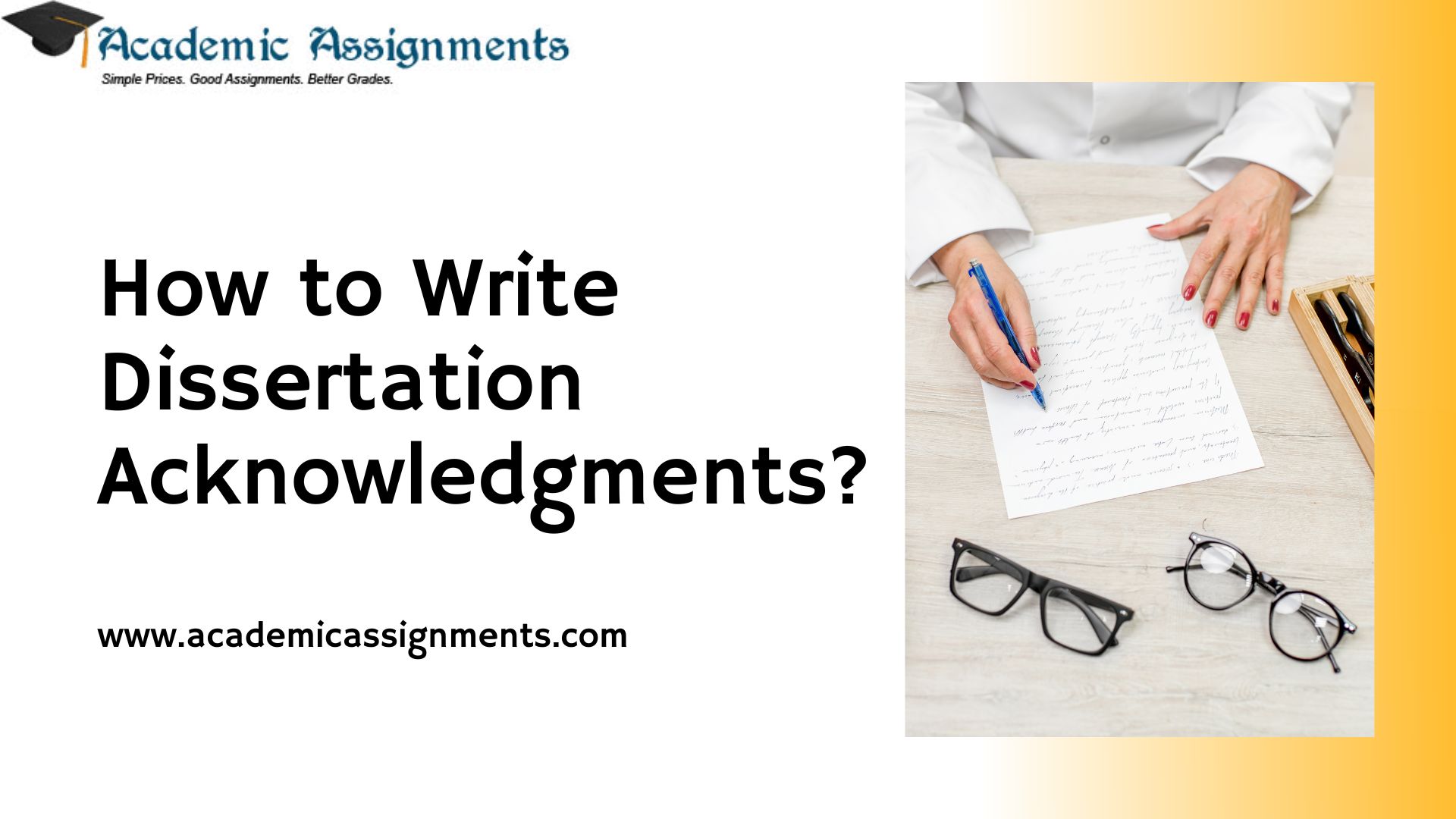 How to Write Dissertation Acknowledgments