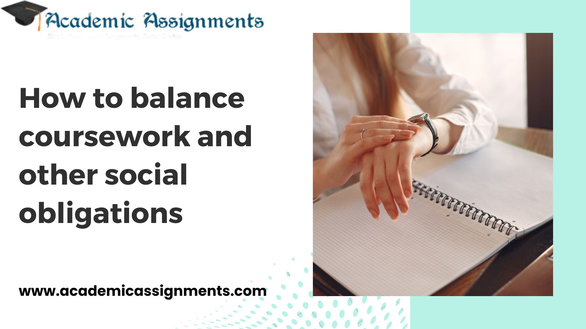 How to balance coursework and other social obligations