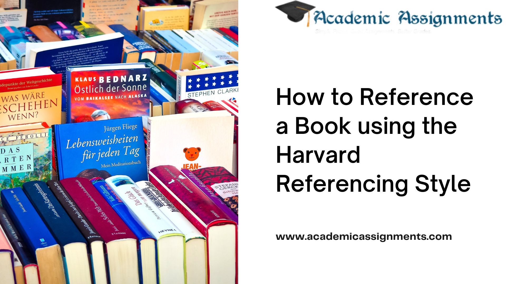 How to Reference a Book using the Harvard Referencing Style