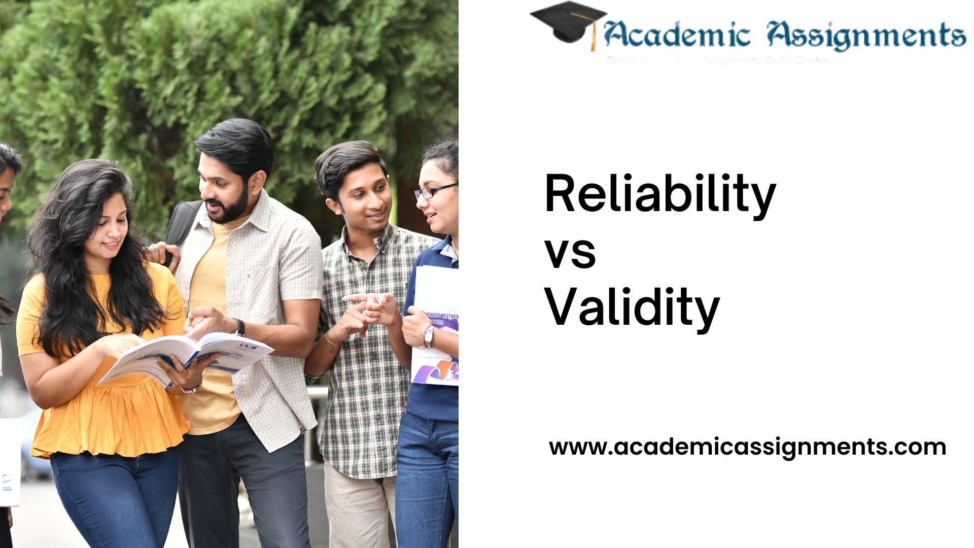 Reliability vs Validity