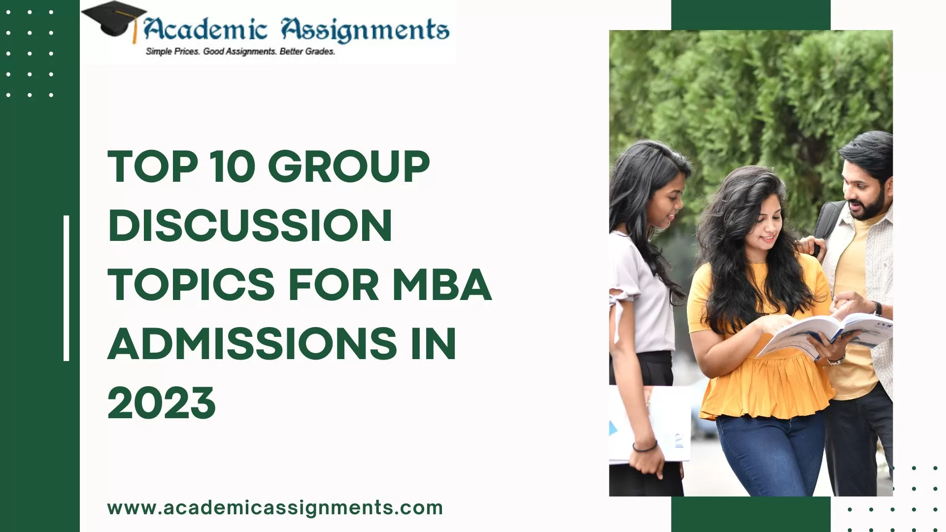 Top 10 Group Discussion Topics for MBA Admissions in 2023