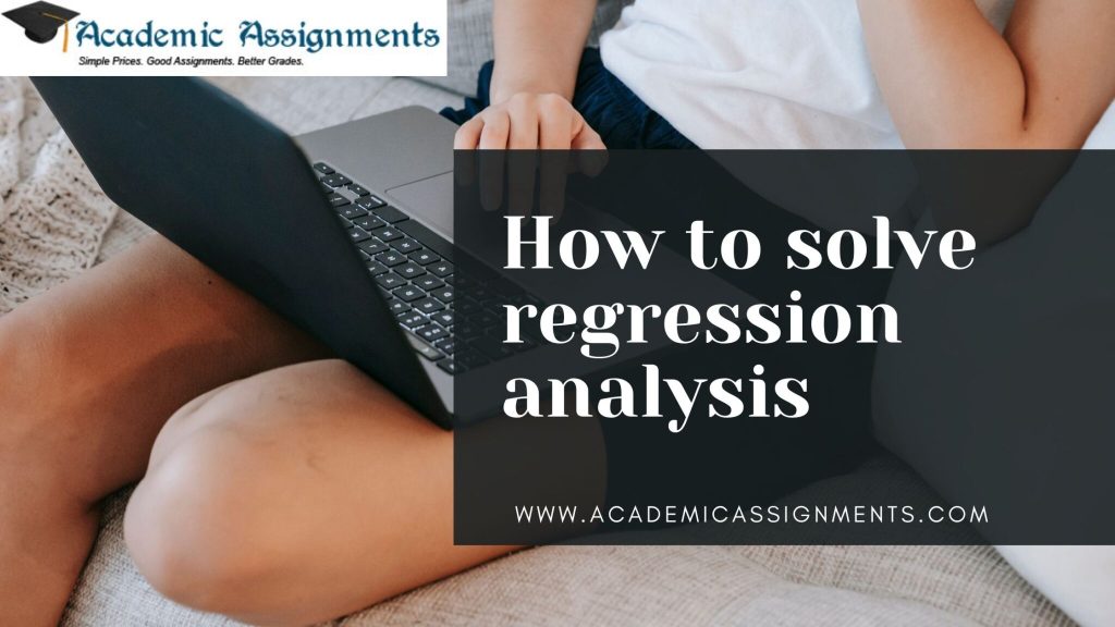 solve regression analysis