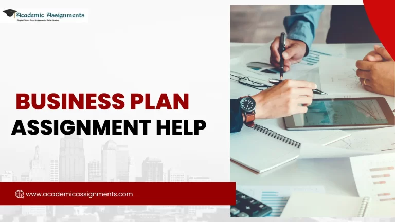 Business Plan Assignment Help