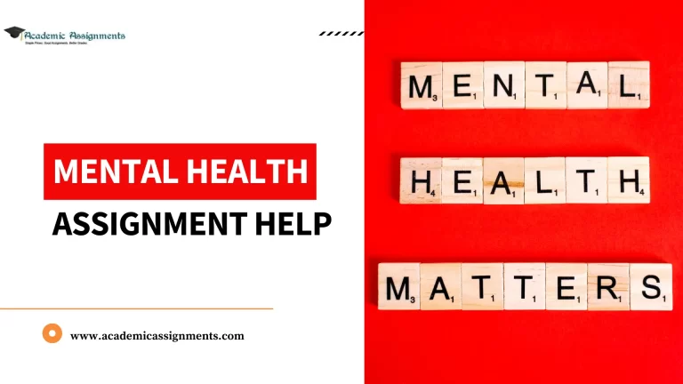 Mental Health Assignment Help